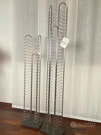 Porta cd video cassette design anni 70/80 marchio