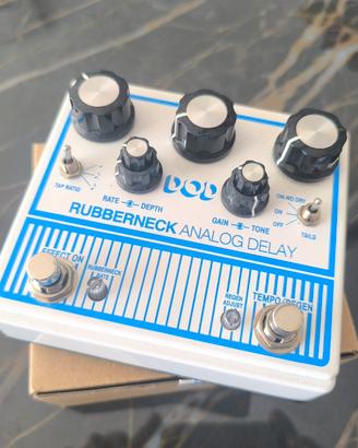 Dod Rubberneck analog delay + FS3X footswitch