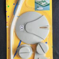 Microfono Pc da tavolo (Nuovo) con Base, Plug 3,5