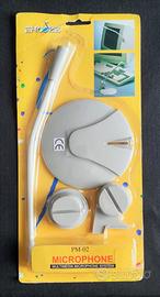 Microfono Pc da tavolo (Nuovo) con Base, Plug 3,5