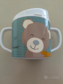 Tazza con beccuccio per bambini usata pochissimo 