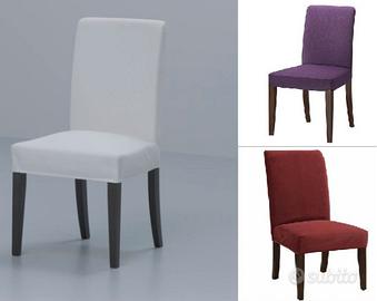 4 sedie Ikea con foderine in 3 colori