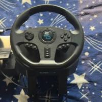 VOLANTE PER PLAY STATION, COMPUTER CON ADATTATORE.