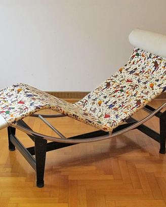 Sedia chaise longue tessuto Piero Guidi