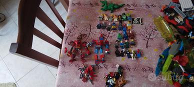 lego sfuso piu minifigures varie