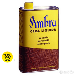 CERA AMBRA LIQUIDA LT. 1 LEGNO MOBILI PARQUET