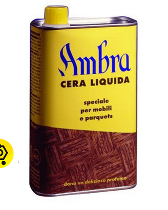 CERA AMBRA LIQUIDA LT. 1 LEGNO MOBILI PARQUET