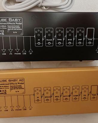 PEDALI M-VAVE CUBE BABY (acustica/elettrica) 