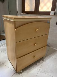 Fasciatoio pali neonata neonata