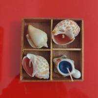 Set 4 candele decorative