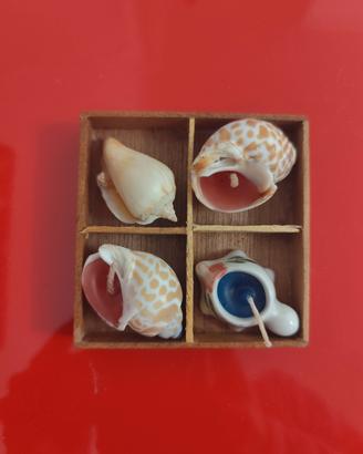 Set 4 candele decorative