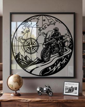 Bmw gs quadro decorazione 