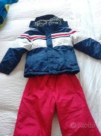 Tuta da sci taglia 7 anni