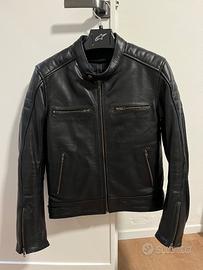 Giacca moto pelle Carburo Twister