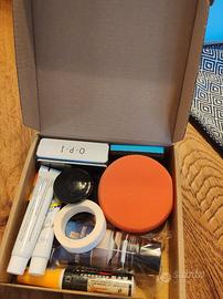 kit riparazione graffi auto polish rossa