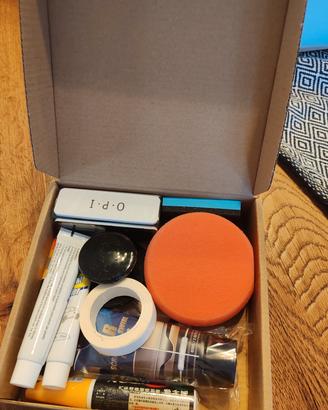 kit riparazione graffi auto polish rossa