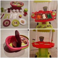 bancarella mercato e pic nic masha smoby