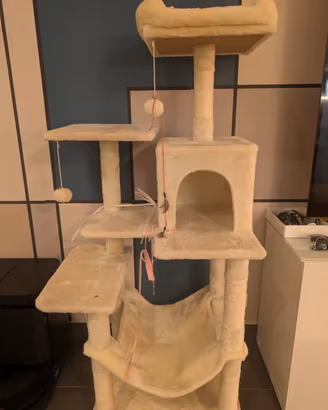 Sistema giochi per Gatti - tiragraffi