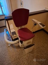 Montascale a poltroncina curvilineo