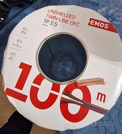 Cavo audio ofc in rame 2x2,5mm2 100m