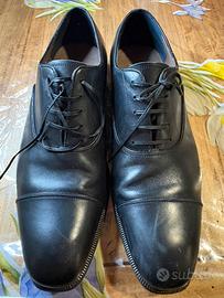 Scarpe Oxford colore nero 42,5 Salvatore Ferragamo