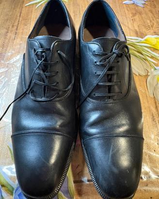 Scarpe Oxford colore nero 42,5 Salvatore Ferragamo