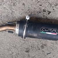 Scarico omologato con raccordo GPR Hornet Cb 600 F