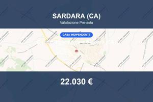 Immobile in asta di 400 m² a Sardara