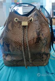 Borsa in pitone LORBAC