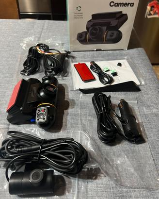 Dash Cam auto 4 telecamere con vista 360°