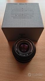 Ttartisan 50mm f2.0 per fotocamera Sony A1, A7, A9