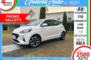 Hyundai i10 1.0 mpi Connectline 63cv