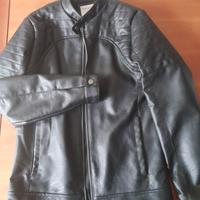 Giacca similpelle nera DeFacto 13-14 anni