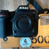 Nikon D500 reflex
