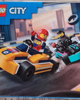 LEGO City Go-Kart e piloti 