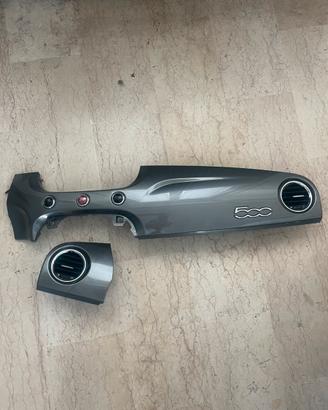 Fascia cruscotto Fiat 500 Grigio Scuro/Antracite