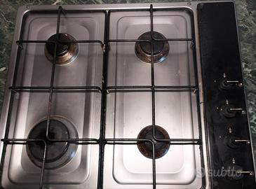 PIANO COTTURA SMEG 4 FUOCHI GAS 