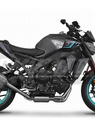 SCARICO COMPLETO HP6 TITANIO YAMAHA MT 09 / FZ 09 