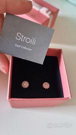 Orecchini Stroili - argento smaltato con perno