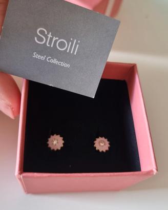 Orecchini Stroili - argento smaltato con perno