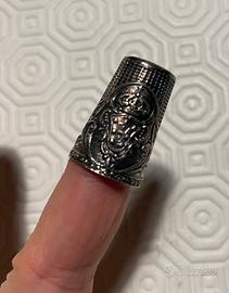 Ditale argento corona