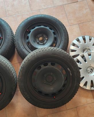 Cerchi in ferro 16" + GommeGOLF,T-Roc,Audi A3,Leon