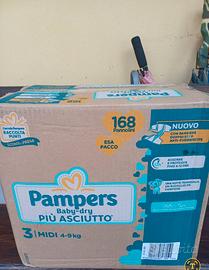 Pannolini Pampers Baby-dry 3 PIÙ ASCIUTTO