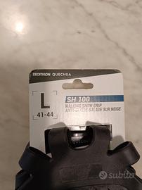 Sotto scarpa antiscivolo ghiaccio e neve