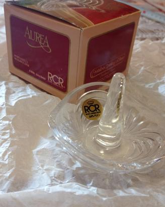 Portaanelli cristallo RCR Aurea - Con scatola
