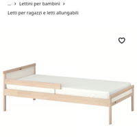 N.1 letto Montessori Ikea