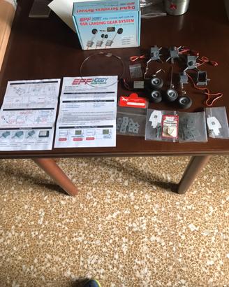 Kit carrelli aereomodelli RC DSR-30T