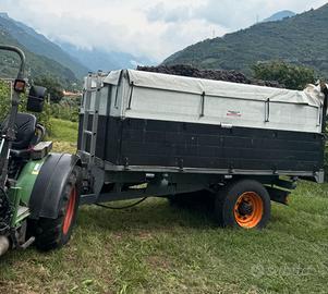 Rimorchio setti con telo sagomato