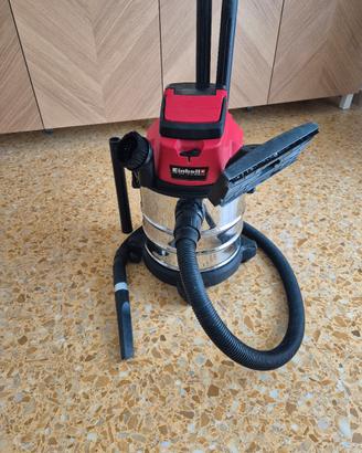 Bidone aspiratutto Einhell a batteria