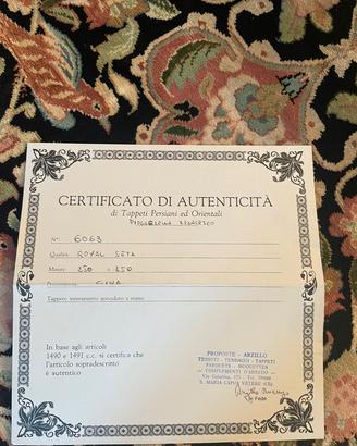tappeto orientale 